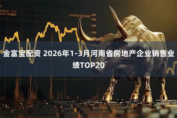 金富宝配资 2026年1-3月河南省房地产企业销售业绩TOP20
